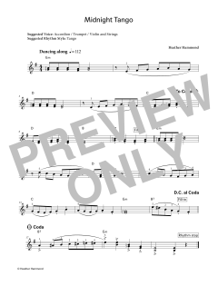Midnight Tango (LCME Electronic Keyboard Grade 2 List A) von Heather Hammond (Download) 