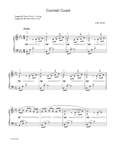 Cornish Coast (LCME Electronic Keyboard Grade 5 List B) von Andy Smith (Download) 
