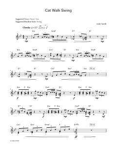 Cat Walk Swing (LCME Electronic Keyboard Grade 8 List B) von Andy Smith (Download) 