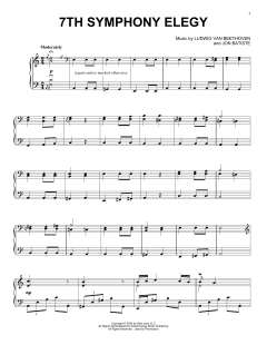 7th Symphony Elegy von Ludwig van Beethoven (Download) 