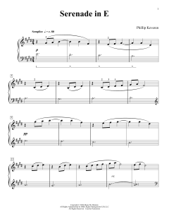 Serenade In E (No Greater Love) (Download) 