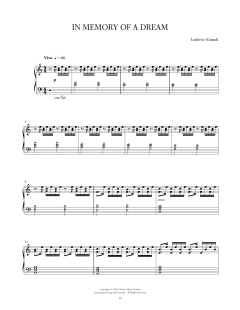 In Memory Of A Dream von Ludovico Einaudi (Download) 