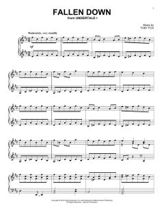 Fallen Down von Toby Fox (Download) 