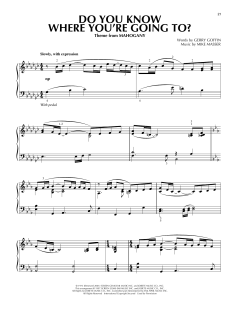 Do You Know Where You're Going To? von Diana Ross (Download) 