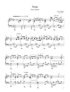 Tango from España, Op. 165 No. 2 (Download) 