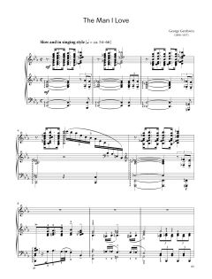 The Man I Love (LCME Piano 2018 Grade 8 List C) (Download) 