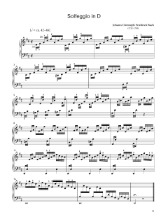 Solfeggio in D (LCME Piano 2018 Grade 4 List A) (Download) 
