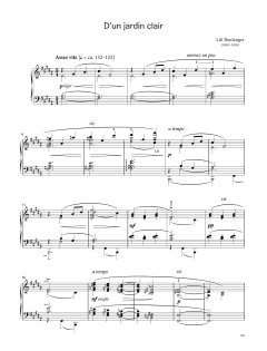 D'un jardin clair (LCME Piano 2018 Grade 7 List B) (Download) 