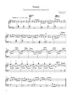Presto (LCME Piano 2018 Grade 5 List A) (Download) 