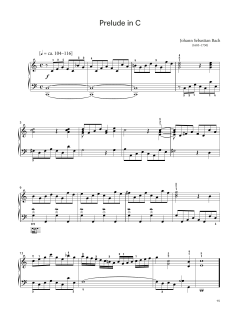 Prelude in C, BWV 939 (LCME Piano 2018 Grade 3 List A) (Download) 