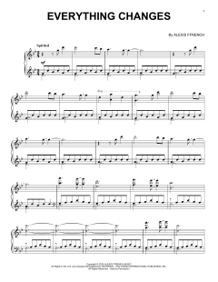 Everything Changes von Alexis Ffrench (Download) 