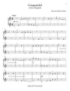 Cempasúchil (Aztec Marigold) von Desireé Gonzalez-Miller (Download) 