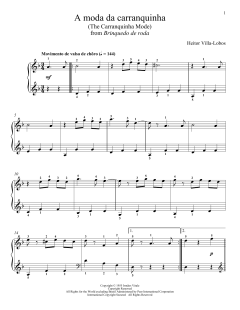 A Moda da Carranquinha von Heitor Villa-Lobos (Download) 