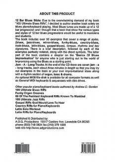 The 12 Bar Blues Bible For Piano/Keyboards 