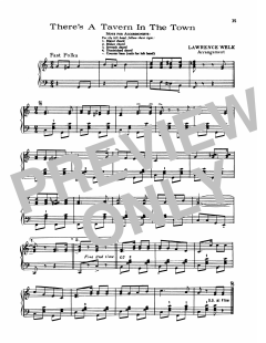 There's A Tavern In The Town von Lawrence Welk (Download) 