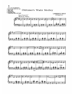 Oldtimer's Waltz Medley von Lawrence Welk (Download) 