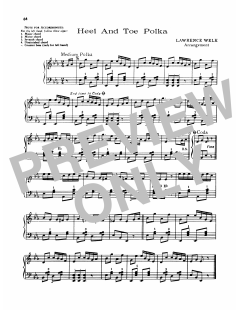 Heel And Toe Polka von Lawrence Welk (Download) 