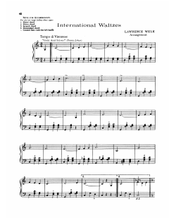 International Waltzes von Lawrence Welk (Download) 