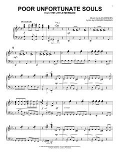 Poor Unfortunate Souls von Alan Menken (Download) 