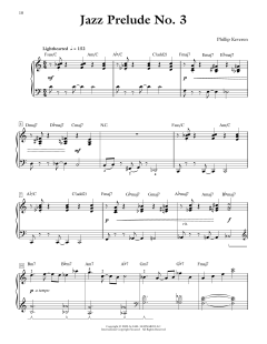 Jazz Prelude No. 3 von Phillip Keveren (Download) 