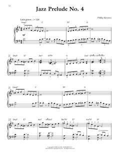Jazz Prelude No. 4 von Phillip Keveren (Download) 