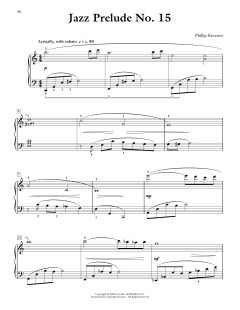 Jazz Prelude No. 15 von Phillip Keveren (Download) 