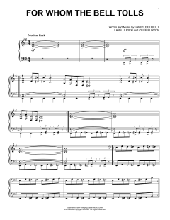 For Whom The Bell Tolls von Metallica (Download) 