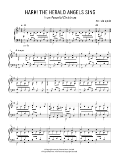 Hark! The Herald Angels Sing von Ola Gjeilo (Download) 