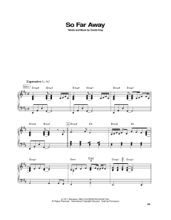 So Far Away von Carole King (Download) 