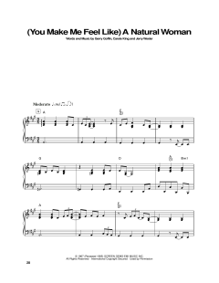 (You Make Me Feel Like) A Natural Woman von Carole King (Download) 