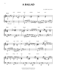 A Ballad von Gerry Mulligan (Download) 