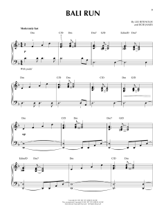 Bali Run von Bob James (Download) 