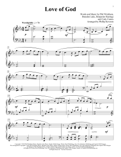 Love Of God von Phil Wickham (Download) 
