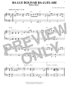 Ba-Lue Bolivar Ba-Lues-Are (Bolivar Blues) von Thelonious Monk (Download) 