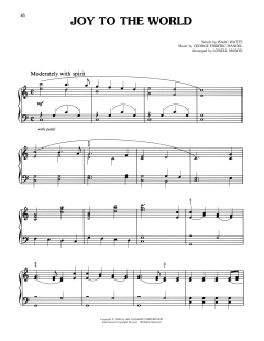 Joy To The World von Isaac Watts (Download) 