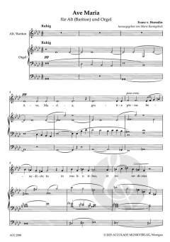 Ave Maria von Franz von Hoesslin 