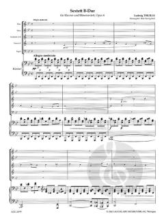 Sextett B-Dur op. 6 von Ludwig Thuille 
