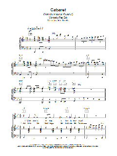 Cabaret von Jerry Goldsmith (Download) 