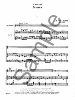 Fantasia von Hector Villa-Lobos 