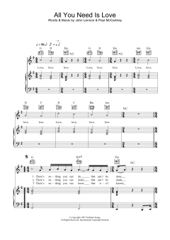 All You Need Is Love von The Beatles (Download) 