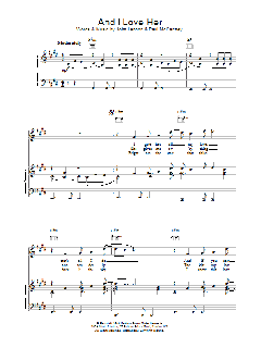 And I Love Her von Richard Rodgers (Download) 