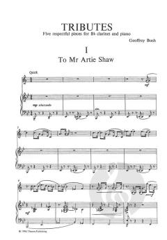 Tributes von Geoffrey Bush 