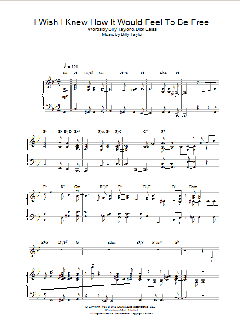 I Wish I Knew How It Would Feel To Be Free von Franz Schubert (Download) 