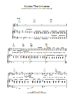Across The Universe von The Beatles (Download) 