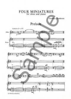 Four Miniatures von Geoffrey Tomlinson 