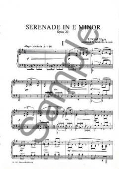 Serenade for Strings Op. 20 von Edward Elgar 