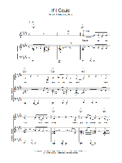 If I Could von Fred Ebb (Download) 