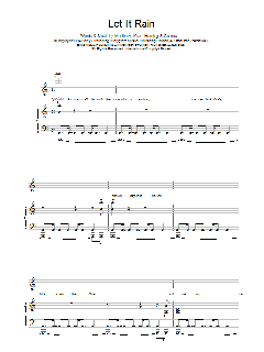 Let It Rain von Eddie DeLange (Download) 