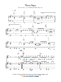 These Days von Jerome Kern (Download) 