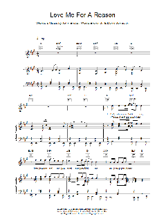 Love Me For A Reason (Download) 